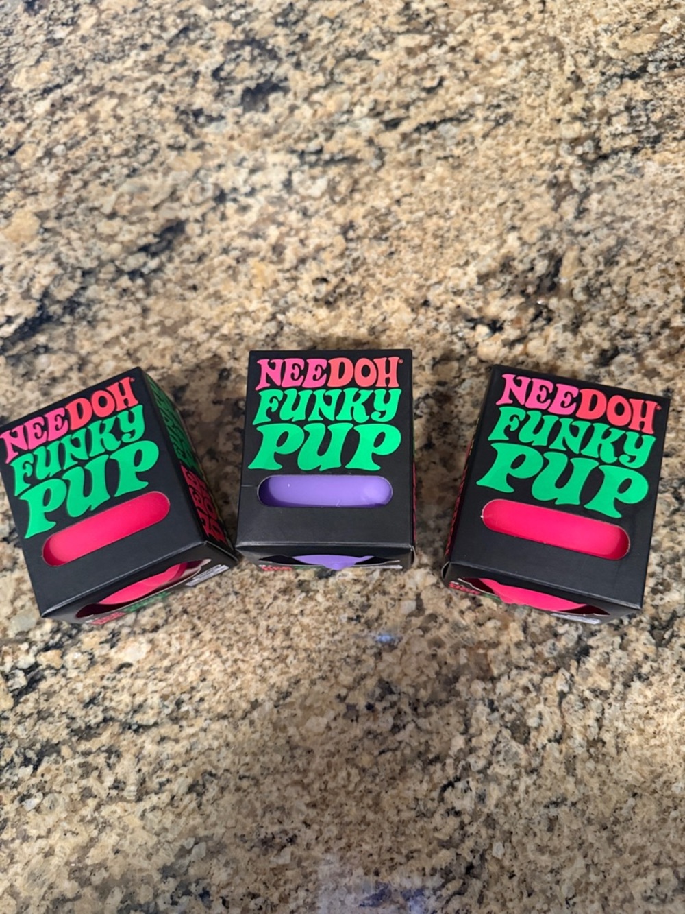 NEEDOH Funky Pup Sensory Putty - Pink & Purple- choose one or more